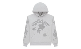 Rhinestone Beluga Hoodie "Grey" SP5der309