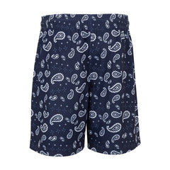 Printed Mesh Short Tossed Paisly - Mens