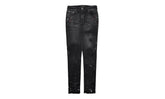 MX1 Painted Denim Patch Jeans "Aged Black" MBMX1 PDP ABL