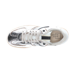 Sylvia Metallic Lace Up Sneakers