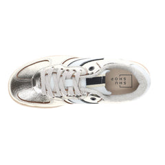 Sylvia Metallic Lace Up Sneakers