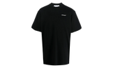 Arrows Logo Print T-Shirt "Black" OMAA038C99JER0081001