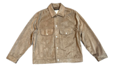 Worker Jacket "Twill Suede Knit - Brown" 261 MJK052 SKNTBRN