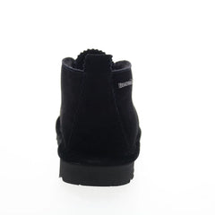 Bearpaw Skye 2578W-011 Womens Black Suede Lace Up Chukkas Boots