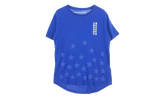 Vertical Logo Graphic Print T-Shirt "Blue" CHRM0823