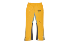 GD Logo Paint Splatter Flare Sweatpants "Yellow Black Multi" GDGLFSY
