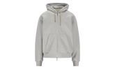 Rory Check Zip-Up Hoodie "Pale Grey Melange" 8120756