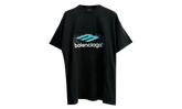 Oversized Short-Sleeve T-Shirt "Black" 850345 TTVT4 3363