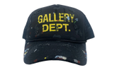 Distressed Paint Splatter Trucker Hat "Black" GD133