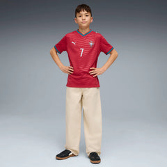 Portugal 26/27 Ronaldo Replica Home Jersey - Youth
