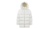 Rick Owens Woven Hooded Cyclopic Coat "Milk" MON39