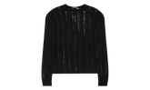 Daniel Ladder Stitch Oversize Sweater "Black" ADR MTPS 0003