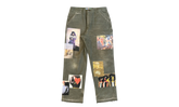 Tabloid Carpenter Trousers "Grey / Multicolor" BWA113