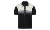 Ma Striped Polo "BLACK" AMKNPO1075