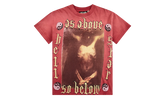 As Above So Below T-Shirt "Red" HSR275