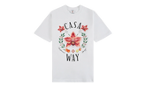 Casa Way Orchid Logo Short Sleeve T‑Shirt "White" M P26 JTS 001 15