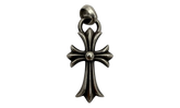 Small Cross Pendant with Bale "Silver" CHRM1054