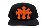 St. Barth Cemetery Trucker Hat "Orange/Black" CHRM1122