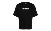 Blurred Logo T-Shirt "Black / White" OMAA120F23JER0021001