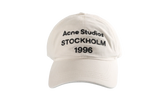 Logo Baseball Cap "Dusty White" FN UX HATS000357 DUSTY WHITE