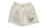 Insomnia Logo Sweatshorts "White Multi" GDISGv