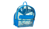 PVC BACK TO SCHOOL Backpack "Vinyl Leather Blue" CHRM0899