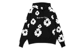 Ready Made Cotton Wreath Hooded Sweatshirt "Black" DT369