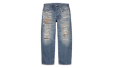 MM6 Maison Margiela Distressed Loose Fit Selvedge Jean "SS26 - Blue" SU27182