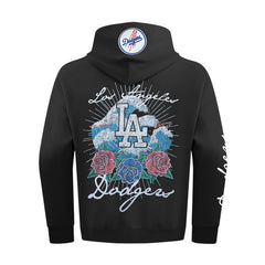 Los Angeles Dodgers Wave & Roses Hoodie -Mens