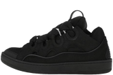Leather Curb Triple Black