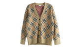 Check Pattern Cardigan WMNS "Sand Beige" 8118365