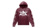 Cowrie Shell Hoodie "Maroon" BAR22