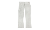 Stadium Uniform Flare Carpenter Jeans "White" GDSUFCJW