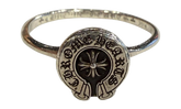 Bubblegum Horsehoe Ring "Silver" CHRM0964