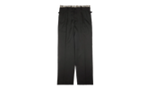 Layered Pleated Trouser "Black" S50KA0705M35693900
