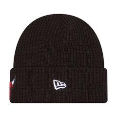Bulls Knit Waffle Beanie