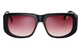 Bully Acetate "Black / Burgundy Gradient" MPBY2 0003 3B3