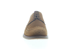 Ben Sherman Birk Long Wing BNM00025 Mens Brown Suede Wingtip Oxfords Shoes