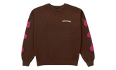Matty Boy Structure Crewneck Sweatshirt "Brown" CHRM1167
