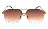 Collins Half Rim 24KT "Yellow Gold / Brown Triple Gradient" MPCL2 0002 54T5