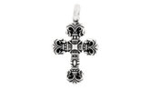 Filigree Cross Pendant "Extra Small - Sterling Silver" CHRM0795