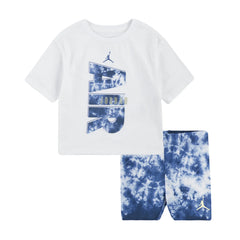 Cloud Dye Bike Short Sets - Toddler