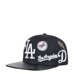 Dodgers Multi-Logo Wool Strapback