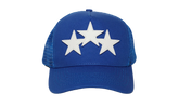Three Star Trucker Snapback Cap "Blue / White" MAH002 466