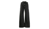 5 Pockets Asymmetrical Waist Jeans "Medium Stone Black" S51LA0133S30496961