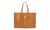 Large Liz Shopper in Visetos "Cognac" MWPCSVI02CO001