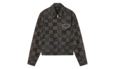 Checkered Work Jacket "Brown" AMOUJA1103 210