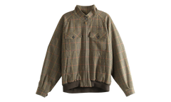 Houndstooth Check Blouson Jacket WMNS "Brown" ML1261 S OOO 181J F0040