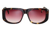 Bully Acetate "Brown Tortoise / Burgundy Gradient" MPBY2 0005 3A2