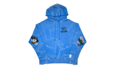 Vintage French Logo Hooded Sweatshirt "Blue" GD114